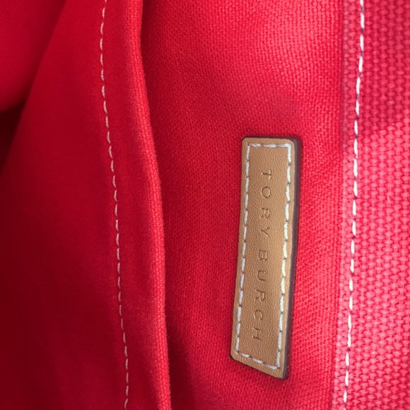 Tory Burch large Canvas Tote, EUC! - Picture 5 of 6